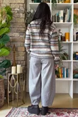 Braemar Stripey Knit Greys